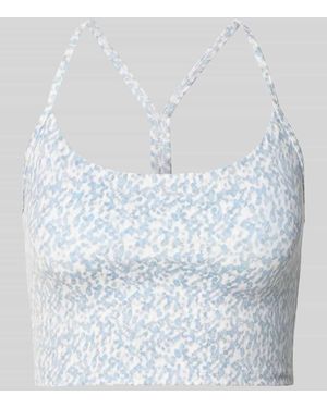 Varley Slim Fit Bralette mit integrierten Cups Modell 'Harley' - Weiß