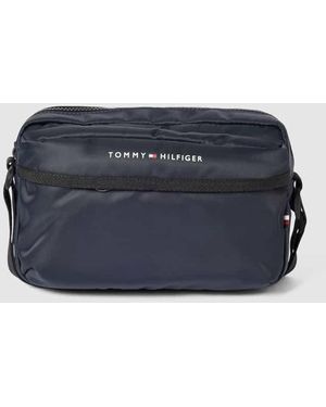 Tommy Hilfiger Umhängetasche Mit Label-Details - Blau