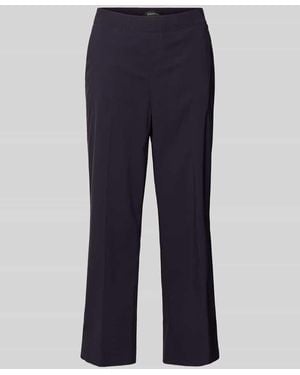 SteHmann Regular Fit Caprihose mit Eingrifftaschen Modell 'FENJA2' - Blau