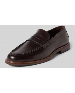 Clarks Loafers mit Logo-Prägung Modell 'Cranhill' - Braun