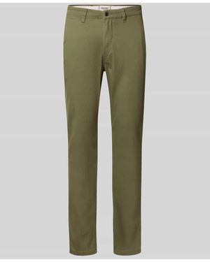 Jack & Jones Slim Fit Hose mit Eingrifftaschen Modell 'MARCO' - Grün