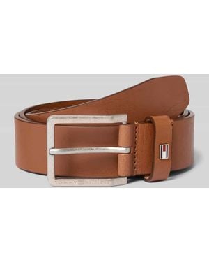 Tommy Hilfiger Gürtel aus echtem Leder - Braun