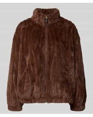 Fynch-Hatton Teddy- & Faux Fur Jassen - Bruin