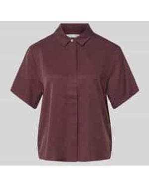 Samsøe & Samsøe Blouses Korte Mouw - Rood