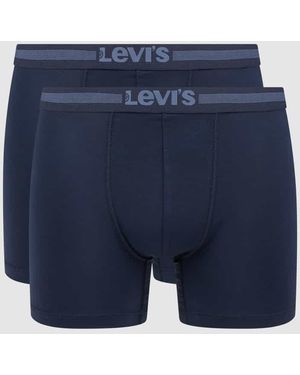 Levi's Trunks Mit Stretch-Anteil Im 2Er-Pack - Blau