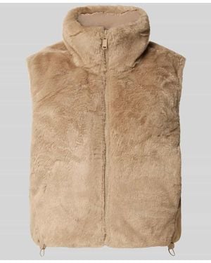 ONLY Regular Fit Weste mit Wende-Funtion Modell 'DANA' - Natur