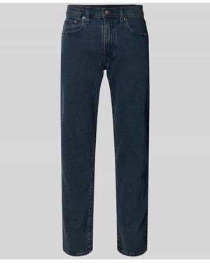 Levi's Tapered Fit Jeans aus Baumwoll-Mix Modell '502TM TAPER' - Blau