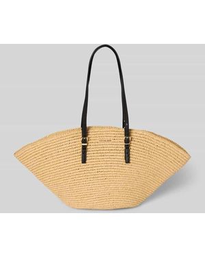 MICHAEL Michael Kors Shopper mit Label-Applikation Modell 'ISA' - Mehrfarbig