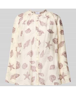 Marella Bluse mit Kimonoärmeln Modell 'DISCO' - Natur