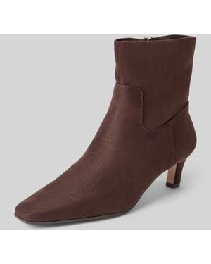 Steve Madden Stiefeletten mit Pfennigabsatz Modell 'Davis' - Braun