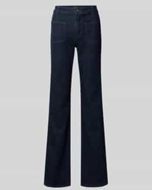 Joop! Flared Jeans Met Opgestikte Zakken, Model 'Elea' - Blauw