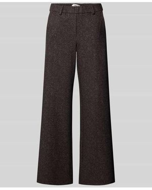 Brax Wide Leg Weite Hose mit Viskose-Anteil - Mehrfarbig