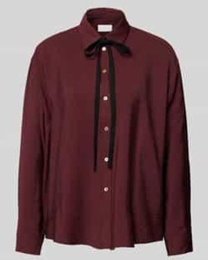 Jake*s Regular Fit Overhemdblouse Van Viscosemix - Paars