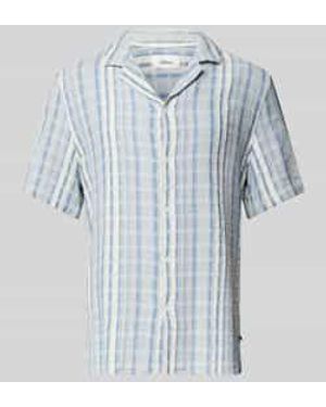 S.oliver Oversized Vrijetijdsoverhemd Van Puur Katoen - Blauw