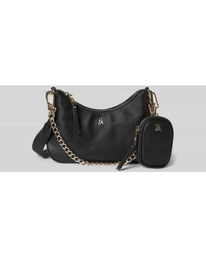 Steve Madden Shoulder Bag mit Logo-Applikation Modell 'Sin' - Schwarz