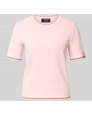 Marc Cain Regular Fit T-Shirt aus Viskose-Mix - Pink