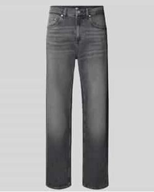 Tommy Hilfiger Loose Fit Jeans Van Katoenmix - Grijs