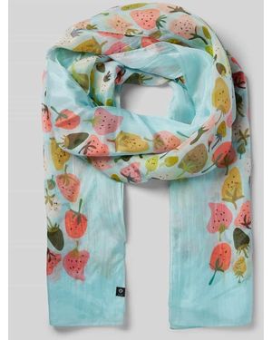 Fraas Stola aus Seide Modell 'Strawberry' - Blau