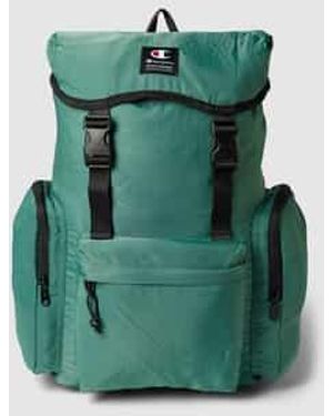 Champion Rugzak Met Labelpatch - Groen