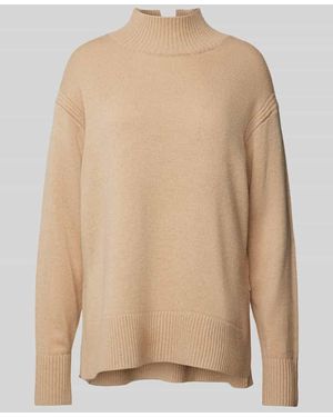 someday. Strickpullover Mit Stehkragen Modell 'Tahila' - Natur