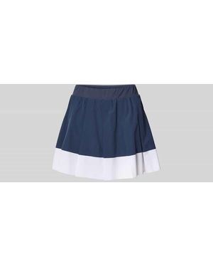 Varley Minirock mit elastischem Bund - Blau