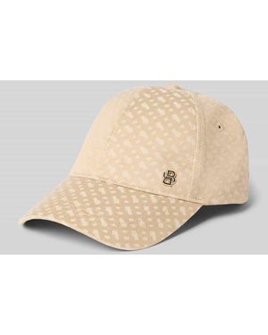 BOSS Basecap aus reiner Baumwolle Modell 'ARI-M-CO' - Natur