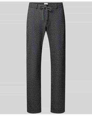 Brax Slim Fit Stoffhose mit Gesäßtaschen Modell 'Phil' - Grau