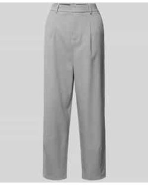 Kaffe 7/8-Broek Met Losse Pasvorm, Model 'Merle' - Grijs