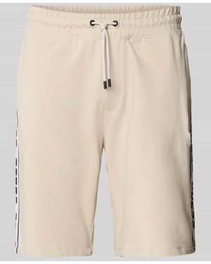 Guess Shorts mit elastischem Bund und Tunnelzug - Natur