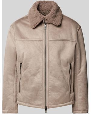 ARMANI EXCHANGE Jack Met Tweewegsritssluiting - Bruin