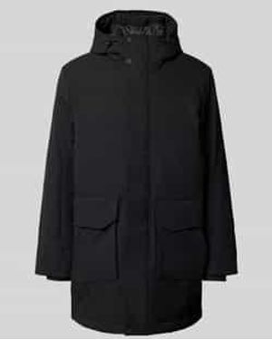 Tom Tailor Regular Fit Parka Met Waterafstotende Functie - Zwart