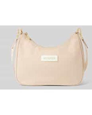 Bogner Schoudertas Met Labelpatch, Model 'Saxon Odette' - Naturel