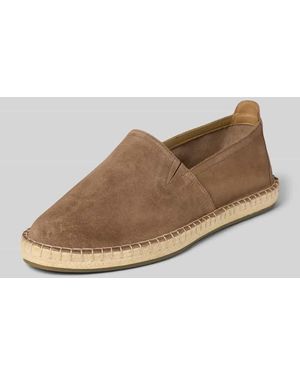 Joop! Espadrilles mit Motiv-Prägung Modell 'velluto stampa lias' - Braun