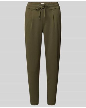 Ichi Sweatpants mit elastischem Bund Modell 'KATE' - Grün