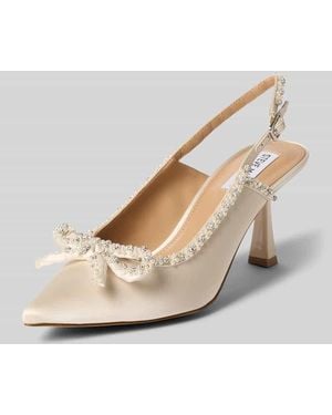 Steve Madden Pumps mit Zierschleife Modell 'Florissa' - Natur