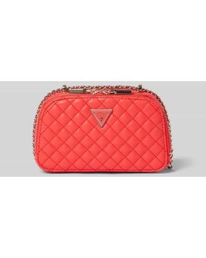Guess Handtasche Mit Steppnähte Modell 'Eco Rianee Mini' - Rot