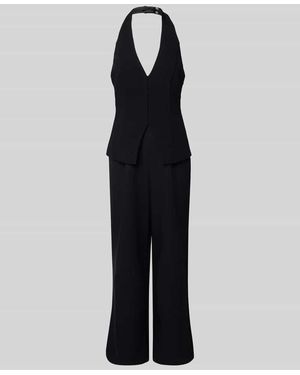 Forever New Jumpsuit mit Viskose-Anteil Modell 'Riva' - Blau