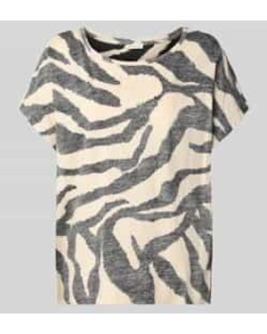 Tom Tailor Loose Fit T-shirt Van Puur Katoen - Grijs