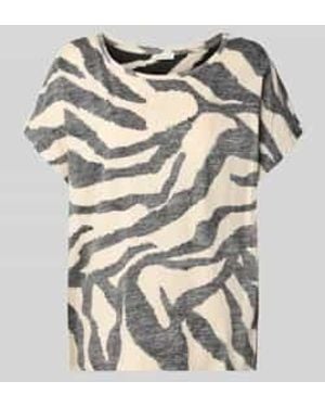 Tom Tailor Loose Fit T-shirt Van Puur Katoen - Grijs