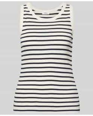 S.oliver Regular Fit Tank Top Van Katoenmix - Grijs
