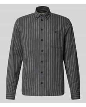Blend Regular Fit Vrijetijdsoverhemd Met Button-downkraag - Grijs