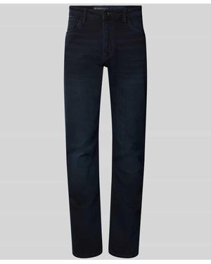 Tom Tailor Tapered Fit Jeans aus Baumwoll-Mix Modell 'BRYDEN' - Blau
