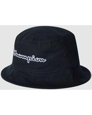 Champion Bucket Hat Mit Label-Stitching - Blau