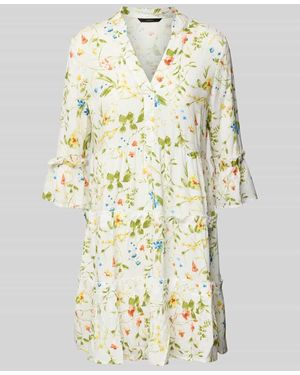 Vero Moda Mini-Freizeitkleid aus reiner Viskose Modell 'EASY JOY' - Mettallic