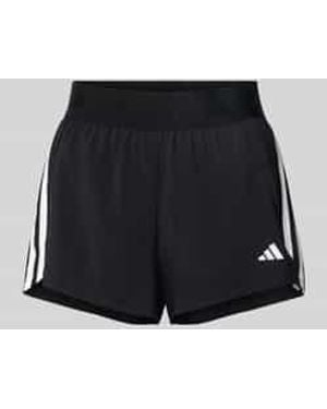 adidas Regular Fit Korte Broek Met Logoprint, Model 'Hyg' - Blauw