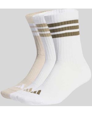 adidas Socken aus Baumwoll-Mix im 3er-Pack - Mehrfarbig