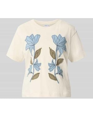 Jake*s Regular Fit T-Shirt aus reiner Baumwolle - Blau
