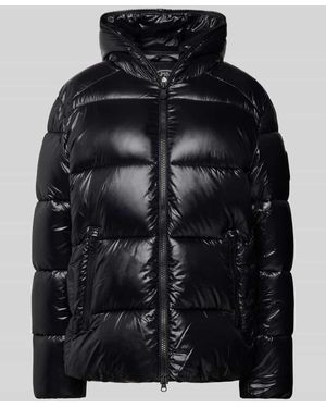 Save The Duck Steppjacke mit Zweiwege-Reißverschluss Modell 'EDGARD' - Schwarz