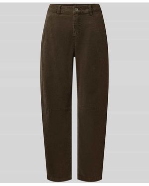Buena Vista Barrel Fit Cordhose aus Baumwoll-Mix - Grün