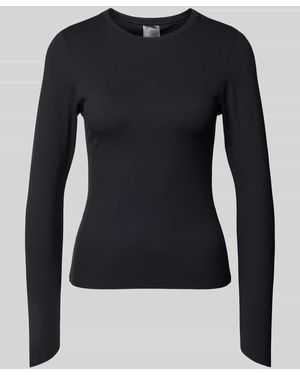 Aim'n Longsleeve Mit Rundhalsausschnitt Modell 'Sense' - Blau